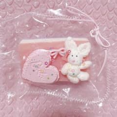 kikisquishy うさぎ ピンク ケーキ ぼやぼや生クリーム風 Lサイズ