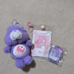 Care Bears ぬいぐるみキーホルダー カードケース セット