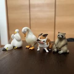 動物 フィギュア 4点セット ガチャのサムネイル