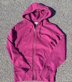 美品00s OLD UNIQLOフルジップパーカーパープルarchive y2k