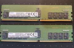 Samsung DDR4 メモリ 16GB×2個 PC43200AARE212のサムネイル