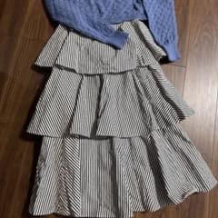 IENA フレアスカート　ロングのサムネイル
