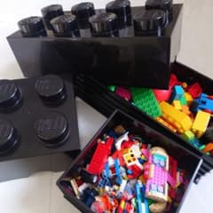 レゴ　LEGO　ストレージボックス　バラ　ジャンク品のサムネイル