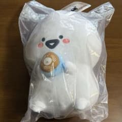 문구와 함께 A상 봉제인형