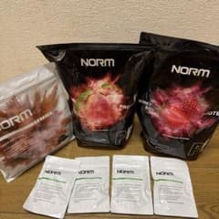 NORM プロテイン 3袋セット チョコレート ピーチ ストロベリーのサムネイル