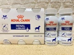 ロイヤルカナン 食事療法食 犬用 腎臓サポート リキッド 200ml 5本 .のサムネイル