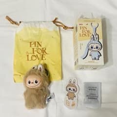 LABUBU PIN FOR LOVE イニシャル ラブブ Bのサムネイル