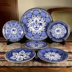 【未使用】エクレクティックカイカイ Eclectique kai kai 皿5枚 未使用 セラミック藍 『Eclectique KaiKai』 取皿 5枚 大皿 - メルカリ