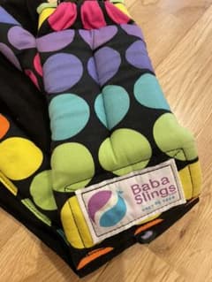 美品　　ババスリング　スリリング　抱っこ紐のサムネイル