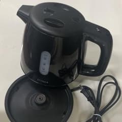 siroca⭐︎シロカ☆0.8L☆電気ケトル⭐︎ブラック⭐︎SEK-208 - メルカリ