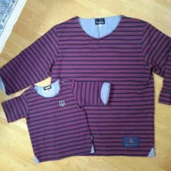 TKSAPKID 親子 お揃い 七分丈Tシャツセットのサムネイル