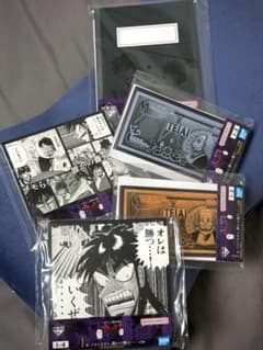 一番くじ カイジ 闇破滅録 I賞 メモ帳 5種セットのサムネイル