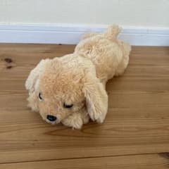 【希少】OST製 「サウンドセンサー付きリアル犬ぬいぐるみ（トイプードル）」のサムネイル