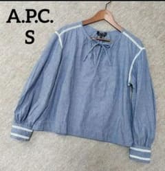 A.P.C. ジョイブラウス、シャン ブレー 36 極美品✨ - メルカリ
