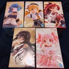 劇場版魔法少女まどか☆マギカ ワルプルギスの廻天 5体コンプセットのサムネイル