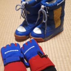スノーブーツ　スノー手袋のサムネイル