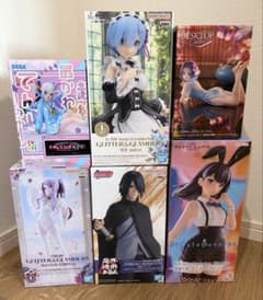 最新プライズフィギュア まとめ売り 6点セット - メルカリ