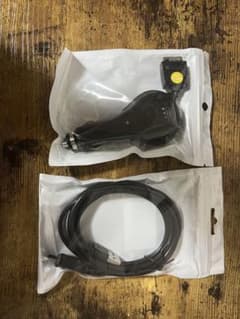 ガラケー　au sh009 充電ケーブル　シガーソケット用おまけのサムネイル