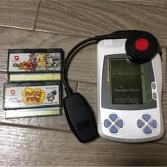 ワンダースワン 本体＋イヤフォンコネクタ＋ソフト3本セットのサムネイル
