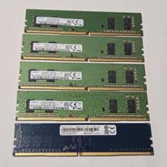 DDR4 4GB 5枚セット - メルカリ
