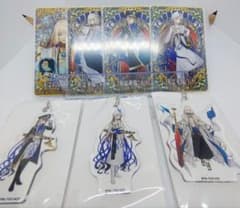 FGOアーケード ネモ／ノア 英霊華像＆英霊彩像4枚セット＋アクキー 