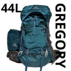 GREGORY AMBER 44 Adjustable Size Hiking Backpack (Green)