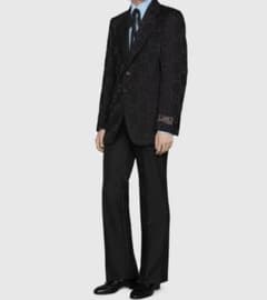 グッチ 23-24AW アリーコレクション ジャンボGG テーラードジャケット 