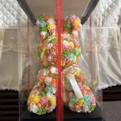 プリザーブドフラワー ウサギ型アレンジメントのサムネイル