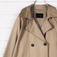 【美品】COACH コーチ　トレンチコート　シグネチャー　ネイビー　XS COACH トレンチコート コート トレンチ レディース : ZOZOTOWN