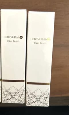 HITOYURAI 30 Clear Serum 15ml 美容液2本のサムネイル