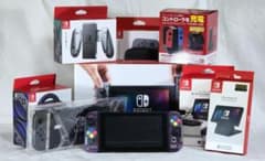 Nintendo Switch 本体 カスタムシェル仕様 アクセサリーまとめ売り Nintendo Switch 本体 カスタムシェル仕様 アクセサリーまとめ売り