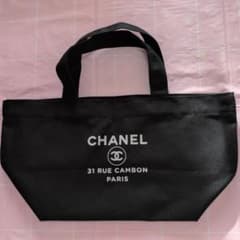 CHANEL ロゴ入り キャンバス トートバッグのサムネイル