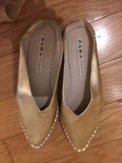ZARA サンダル フラット シューズのサムネイル