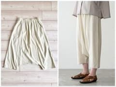 2024SS evam eva cotton sarrouel pants - メルカリ