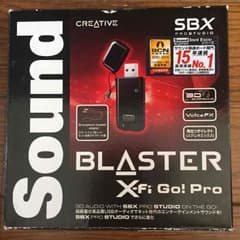 Sound  BLASTER X-fi GO! Proのサムネイル