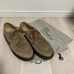 パラブーツ　シャンボード　4 ベージュ スエード　保存袋付き パラブーツ シャンボード 4 ベージュ スエード 保存袋付き - メルカリ