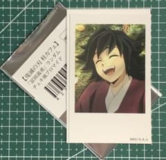 義勇 ブロマイド 希少 鬼滅の刃☆冨岡義勇 柱展記念横顔コースター&少年時代、柱以前の
