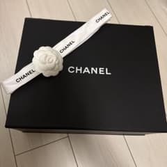 CHANEL シャネル カバン空箱 ギフト箱 マグネット式箱 カメリアリボン