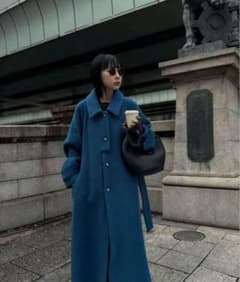 Ameri SOFT WOOL BAL COLLAR COATのサムネイル