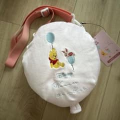 Disney Winnie the Pooh 푸씨 숄더 파우치 핑크