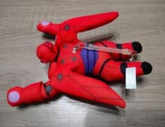 도쿄 디즈니 리조트 한정 베이맥스 전투 모드 봉제인형 키홀더