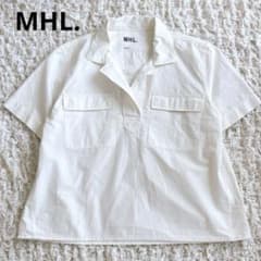 MHL.マーガレットハウエルコットンリネンプルオーバーホワイトのサムネイル