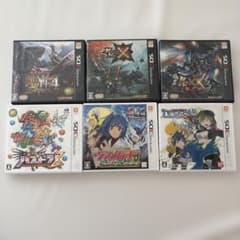 [닌텐도 3DS] 소프트 6개 세트 디지몬 월드, 몬한 등