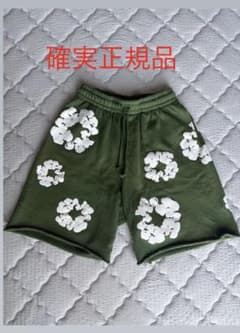 確実正規DENIM TEARS ザ コットンリース ショーツ グリーンのサムネイル