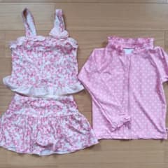 女の子　水着　ラッシュガード　110のサムネイル