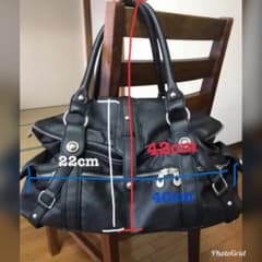 ☆彡 MAISON GILFY バック黒 彡☆のサムネイル