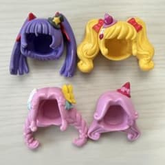 プリコーデドール ヘアパーツ 4点セット プリキュア 着せ替えパーツのサムネイル