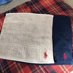 ラルフローレン新作タオルハンカチ34×34      四枚セットです。のサムネイル