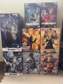 NARUTO フィギュア まとめ売り 8点セットおまけ付き - メルカリ
