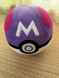 【匿名配送】ポケットモンスター めちゃもふぐっとぬいぐるみ マスターボールのサムネイル